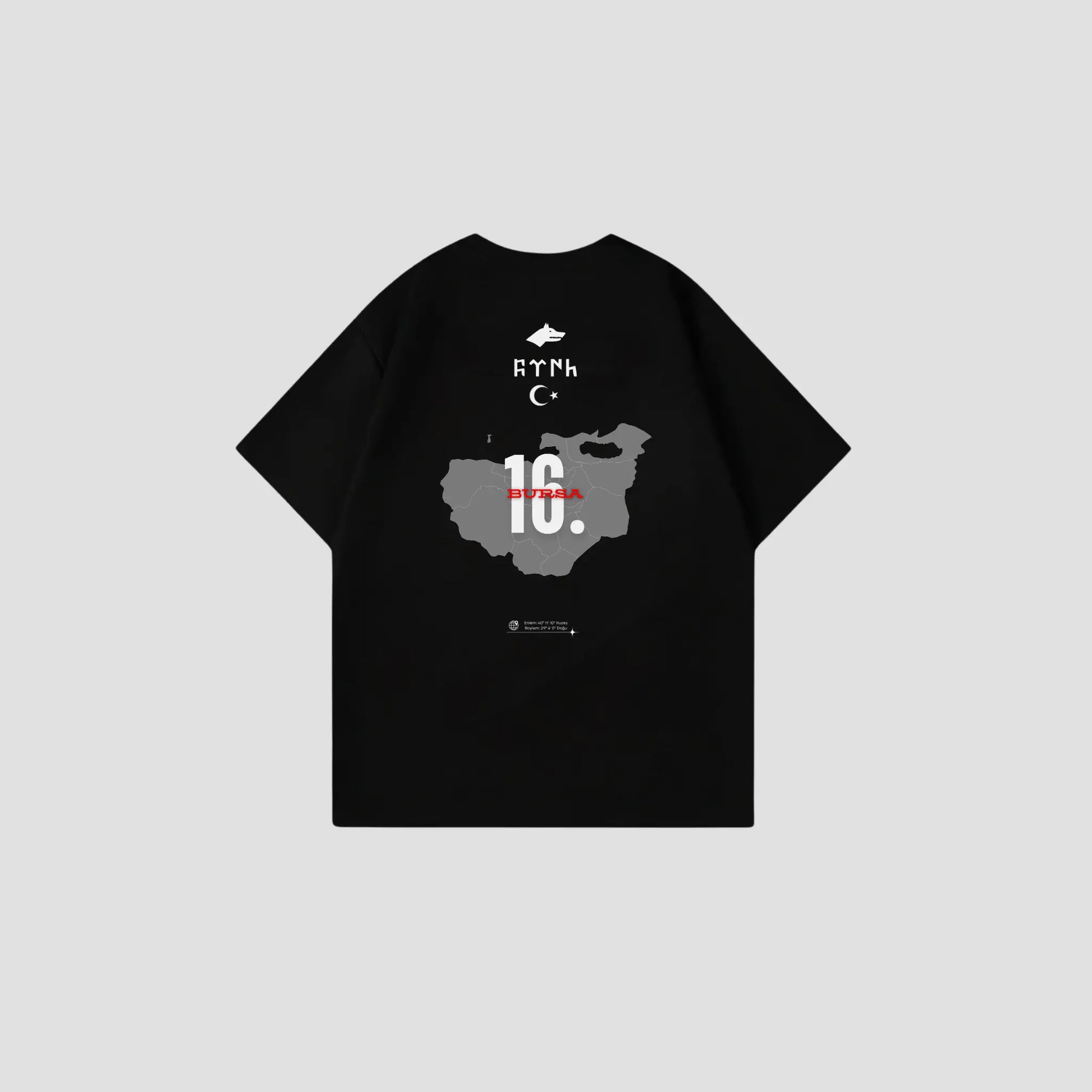 BURSA 16 - Oversize Shirt Backprint Printegy