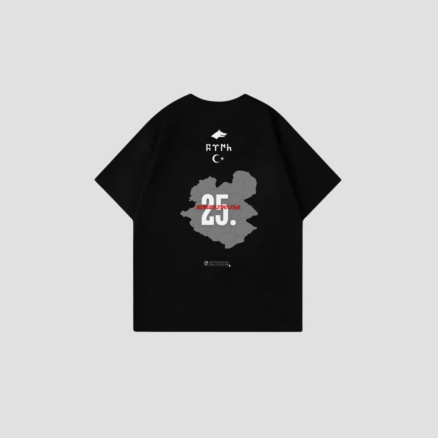 ERZURUM 25 - Oversize Shirt Backprint Printegy