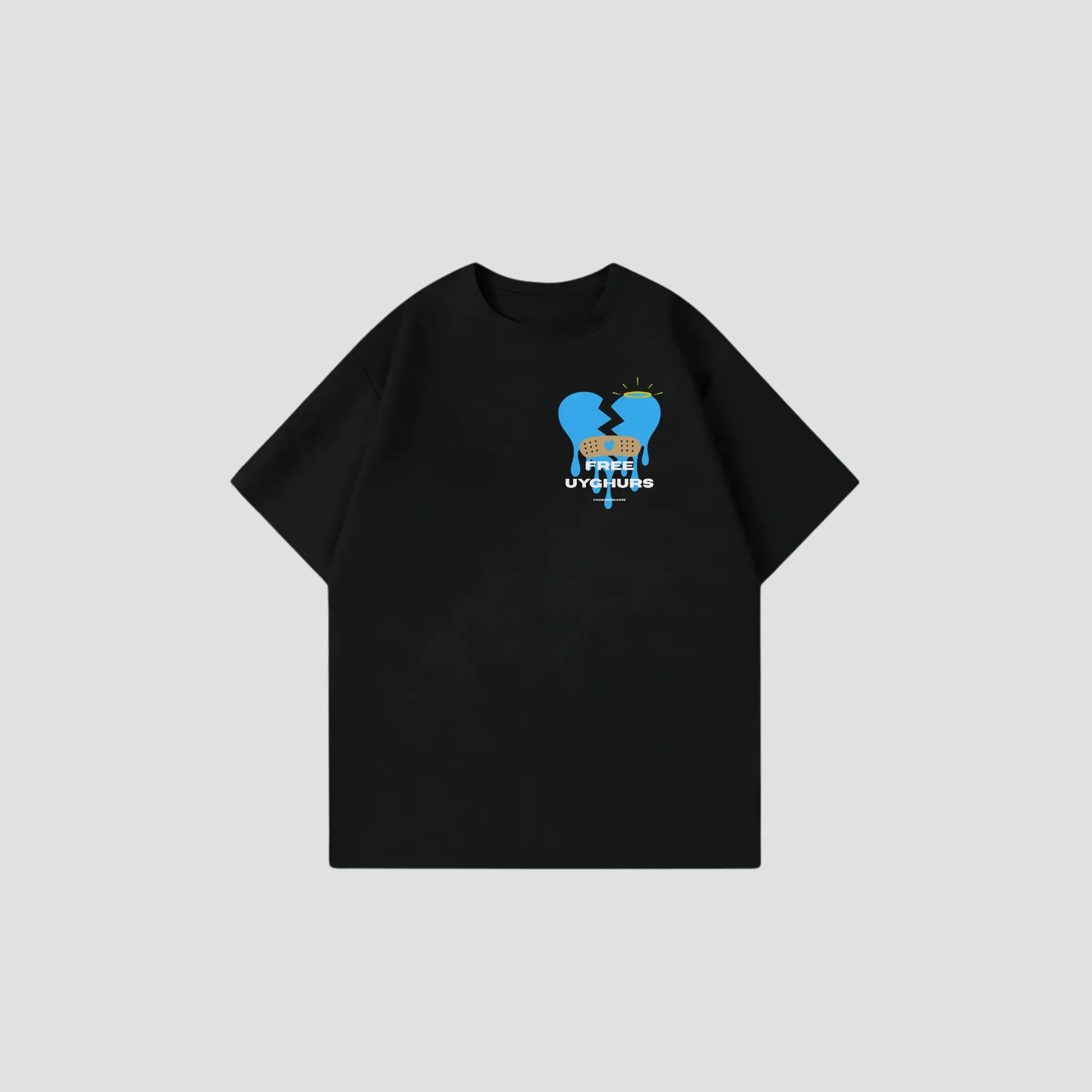 FREE UYGHURS - Oversize Shirt Backprint Printegy