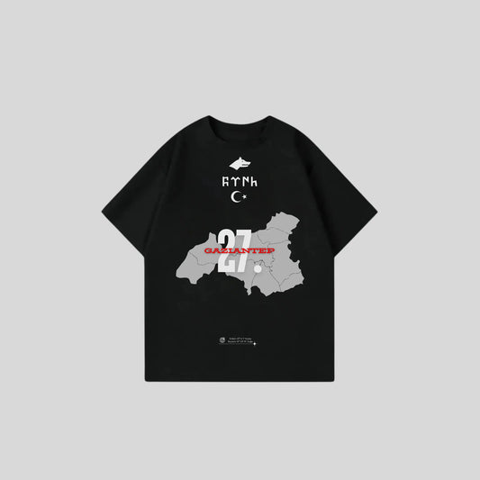 GAZIANTEP 27 - Oversize Shirt Frontprint Printegy