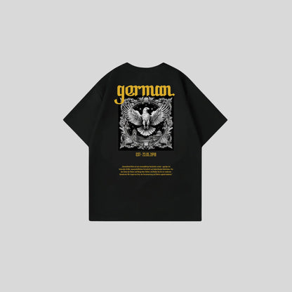 GERMAN 1 - Oversize Shirt Backprint Printegy