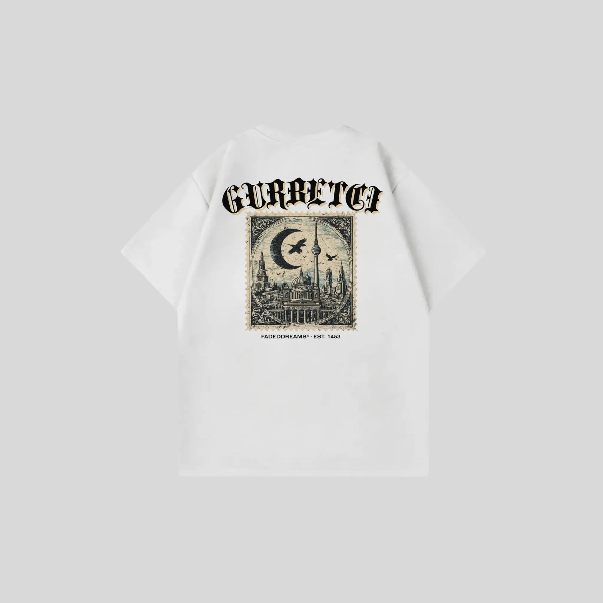 GURBETCI 1 - Oversize Shirt Backprint Printegy