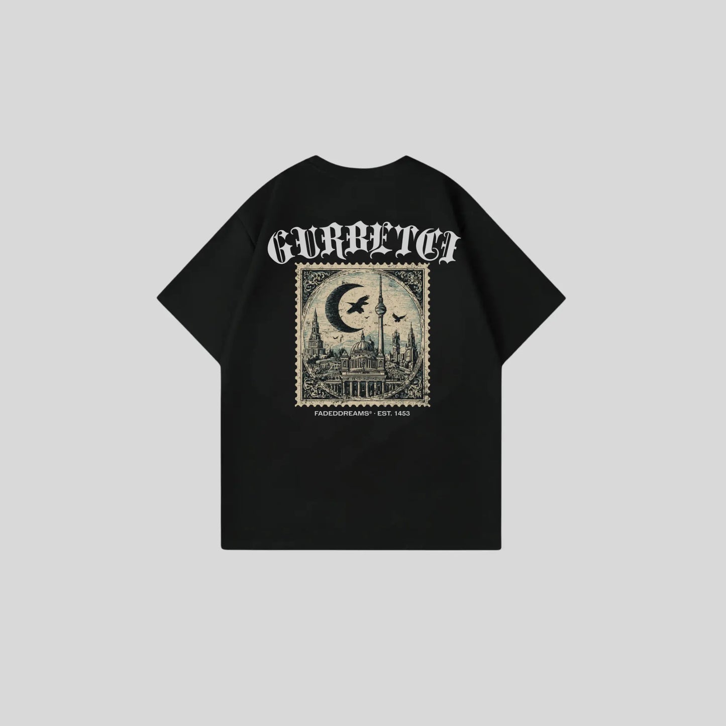 GURBETCI 1 - Oversize Shirt Backprint Printegy