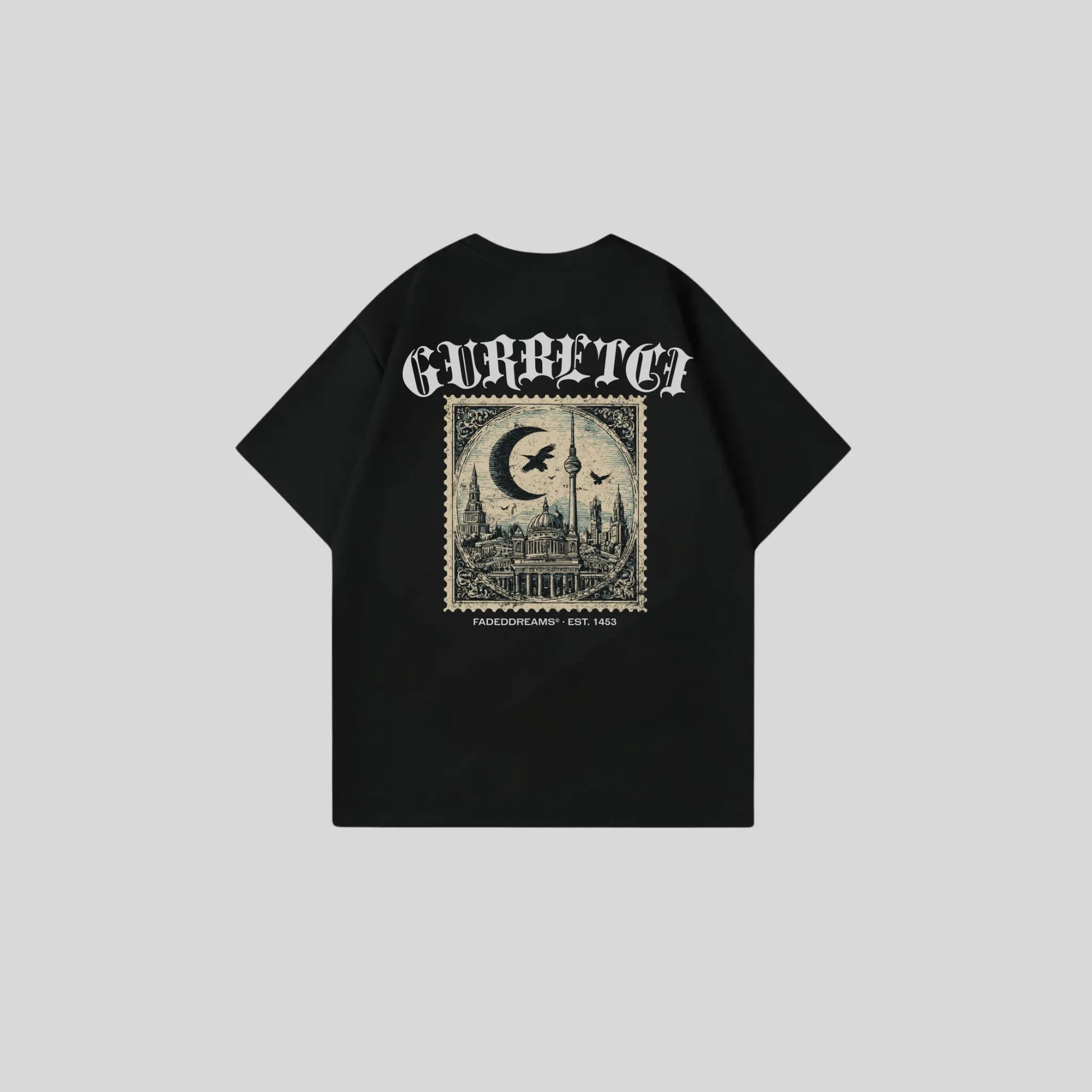 GURBETCI 1 - Oversize Shirt Backprint Printegy
