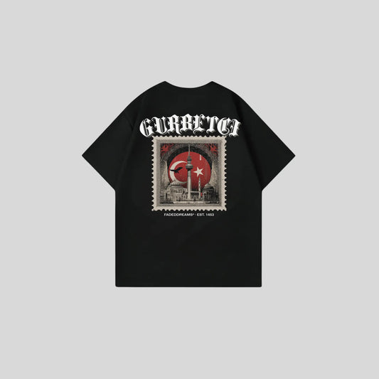 GURBETCI 2 - Oversize Shirt Backprint Printegy