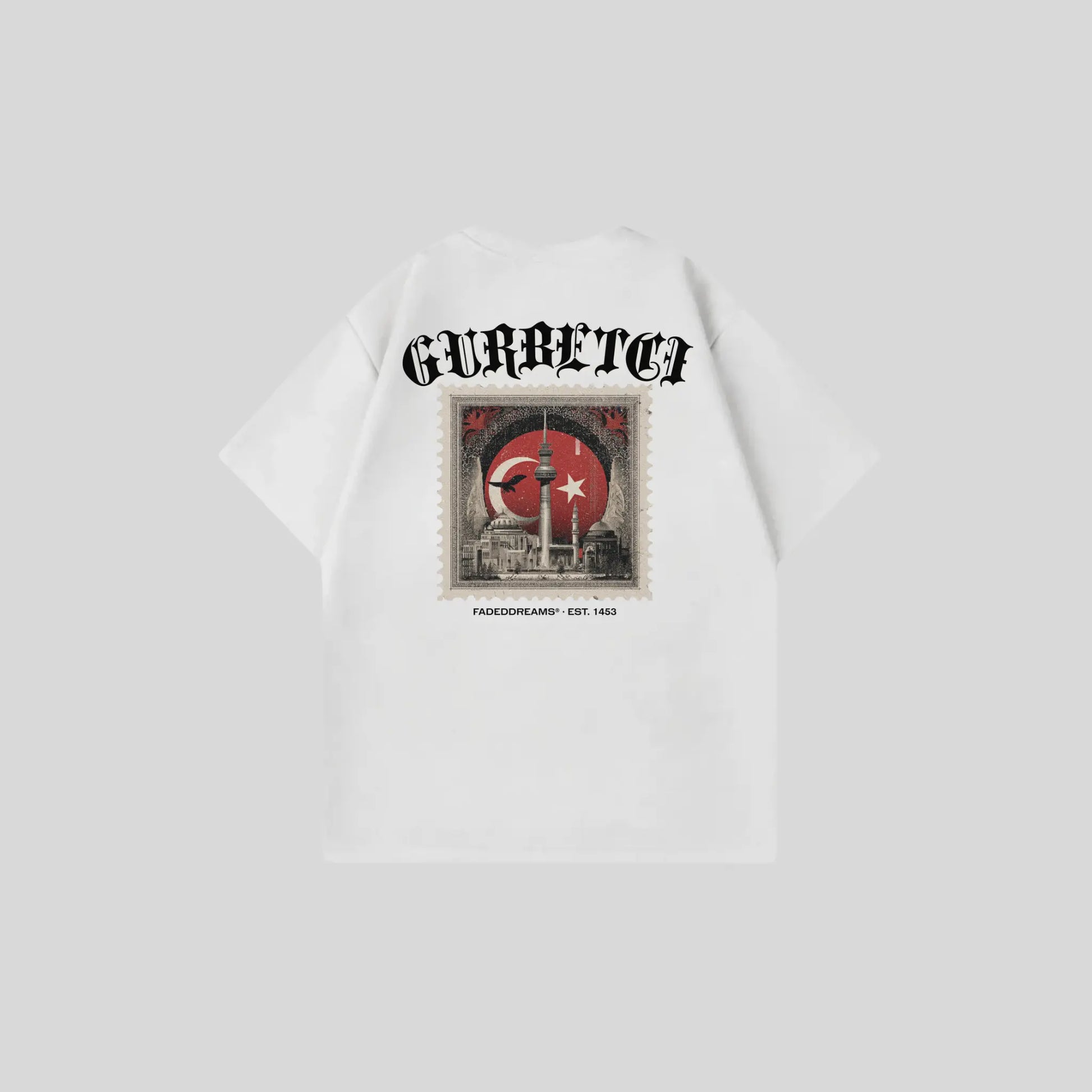 GURBETCI 2 - Oversize Shirt Backprint Printegy