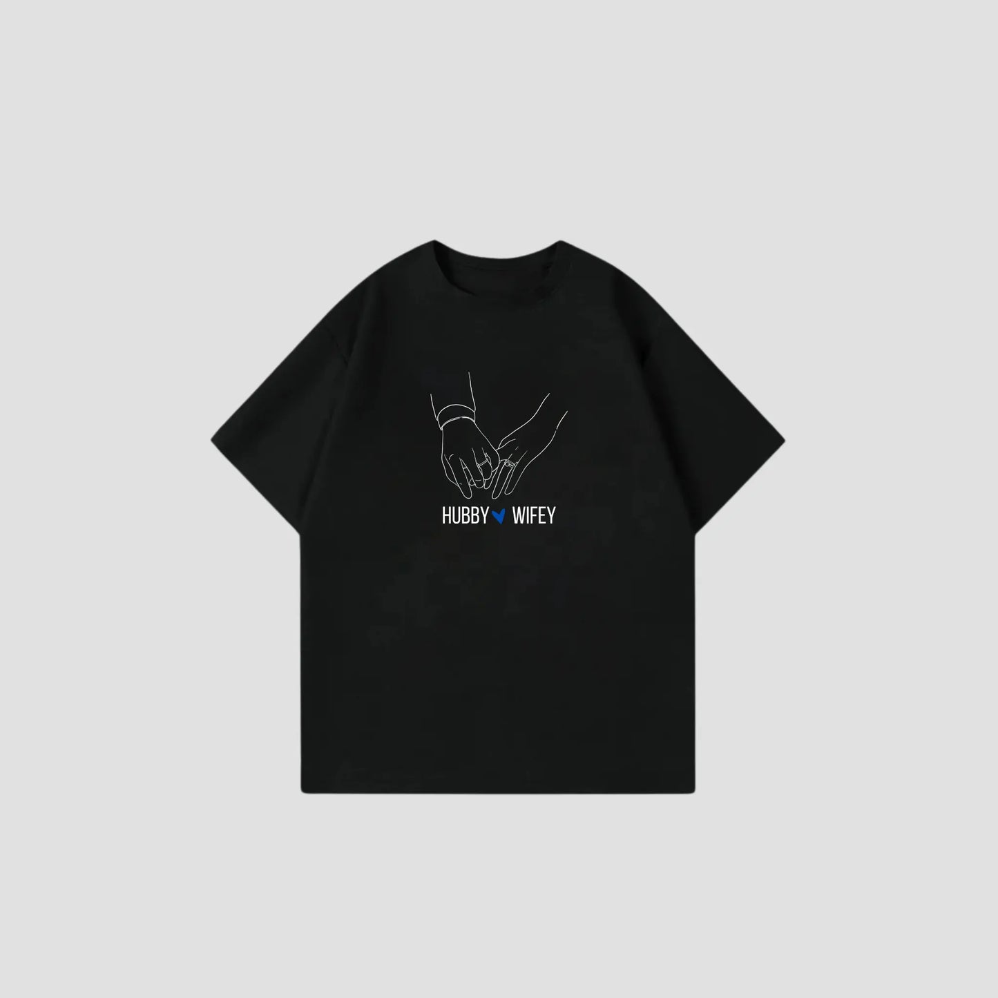 HUBBY x WIFEY - Oversize Shirt Printegy
