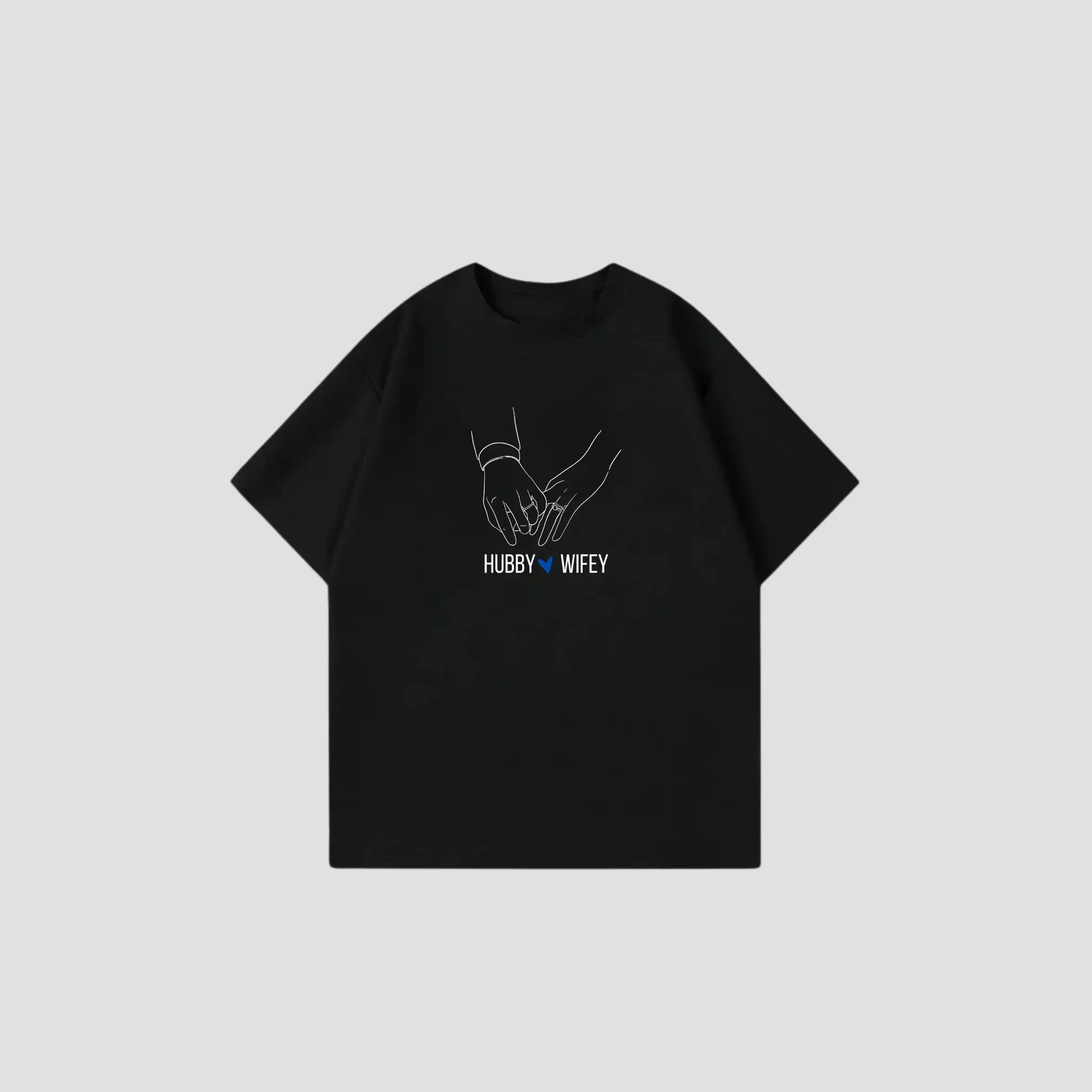 HUBBY x WIFEY - Oversize Shirt Printegy