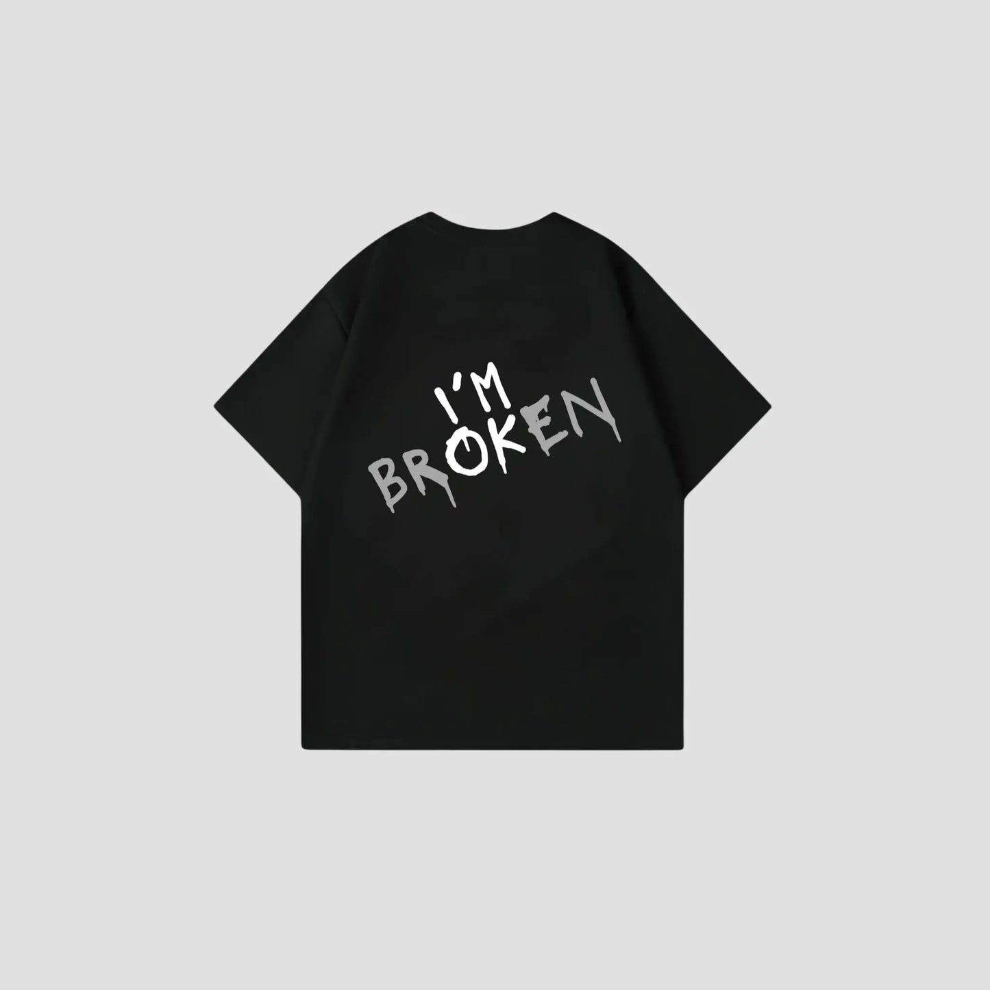 I'M OK - Oversize Shirt Backprint Printegy