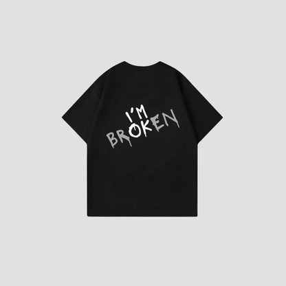 I'M OK - Oversize Shirt Backprint Printegy