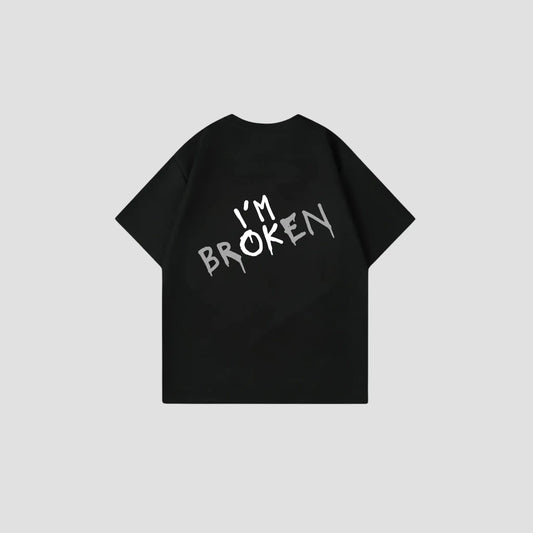 I'M OK - Oversize Shirt Backprint Printegy