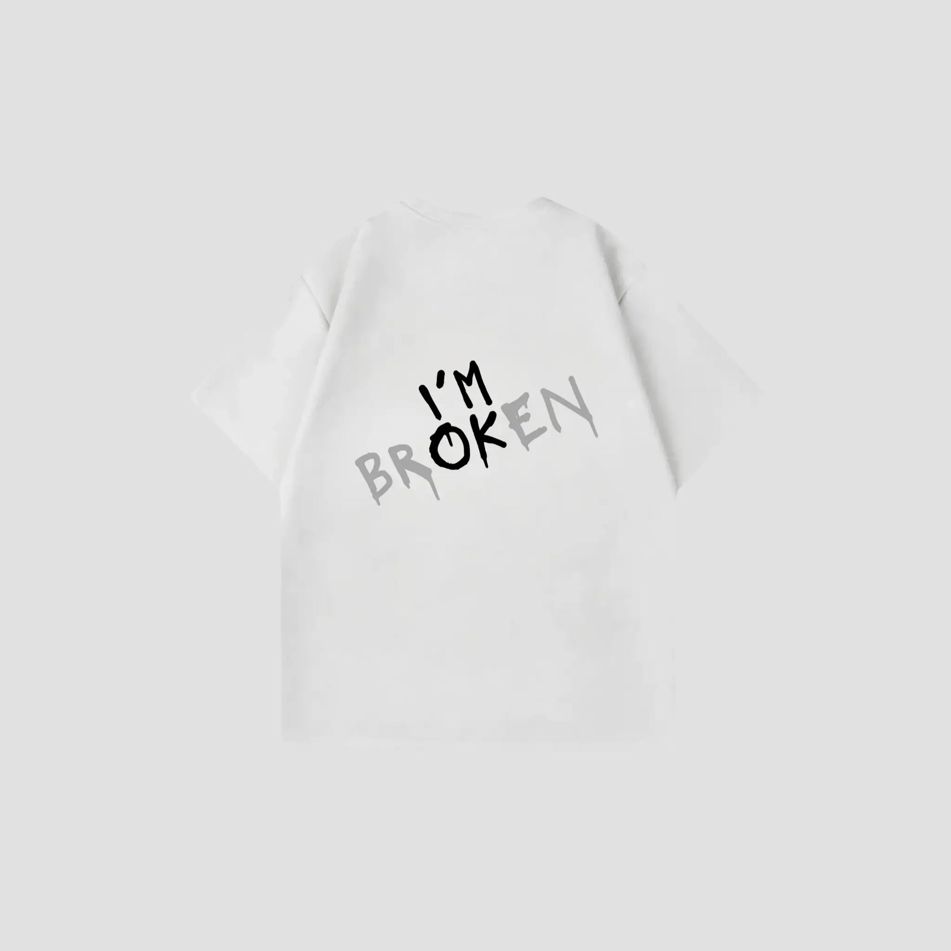I'M OK - Oversize Shirt Backprint Printegy