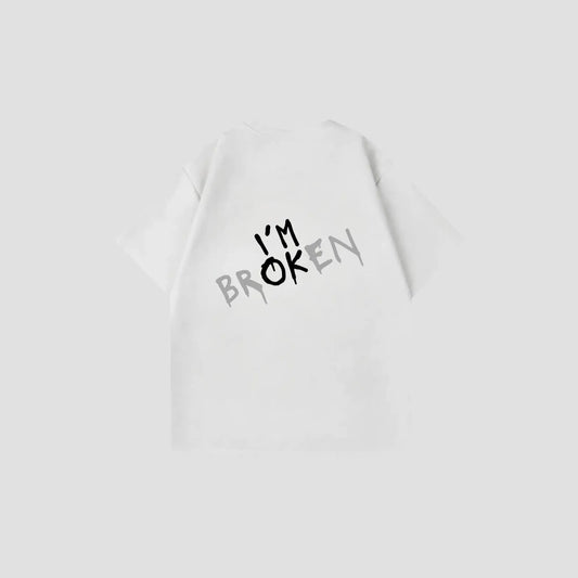 I'M OK - Oversize Shirt Backprint Printegy
