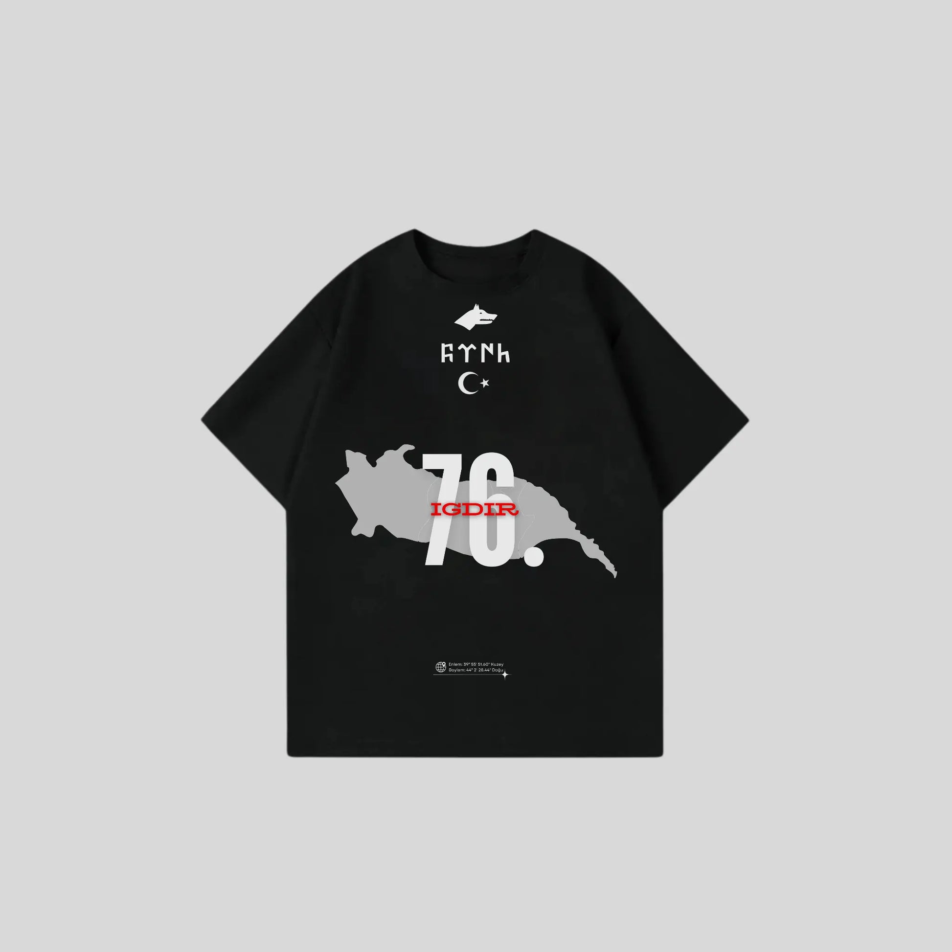 IGDIR 76 - Oversize Shirt Frontprint Printegy