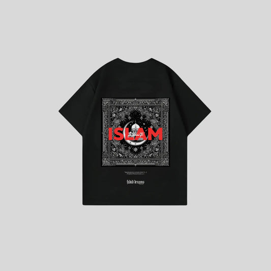 ISLAM 1 - Oversize Shirt BACKPRINT Printegy