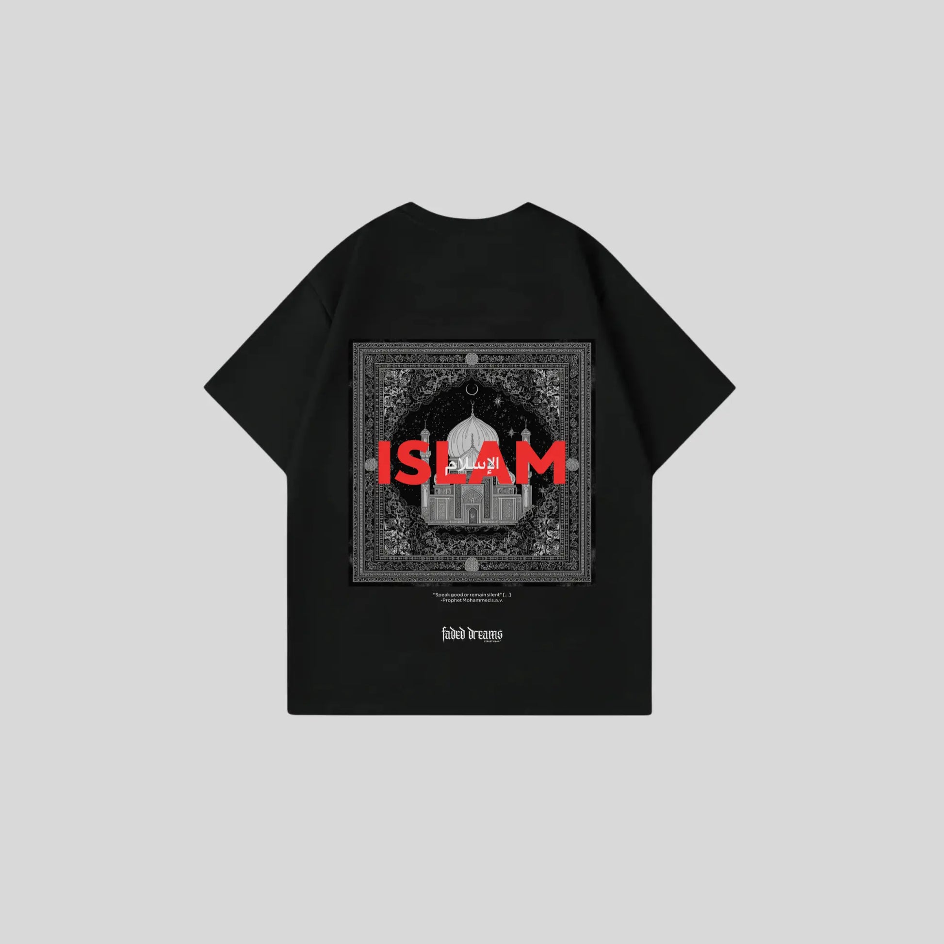 ISLAM 2 - Oversize Shirt BACKPRINT Printegy