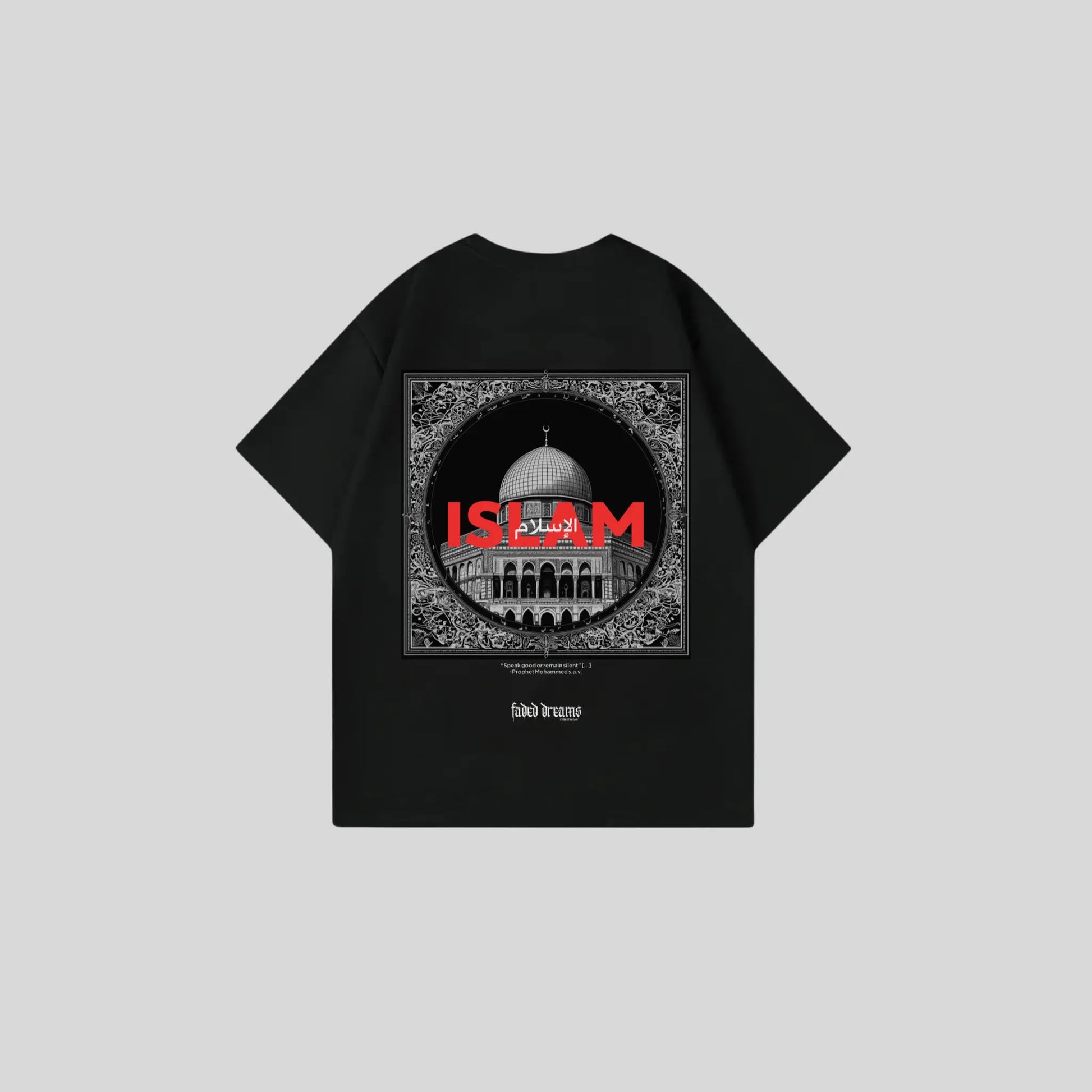 ISLAM 3 - Oversize Shirt BACKPRINT Printegy