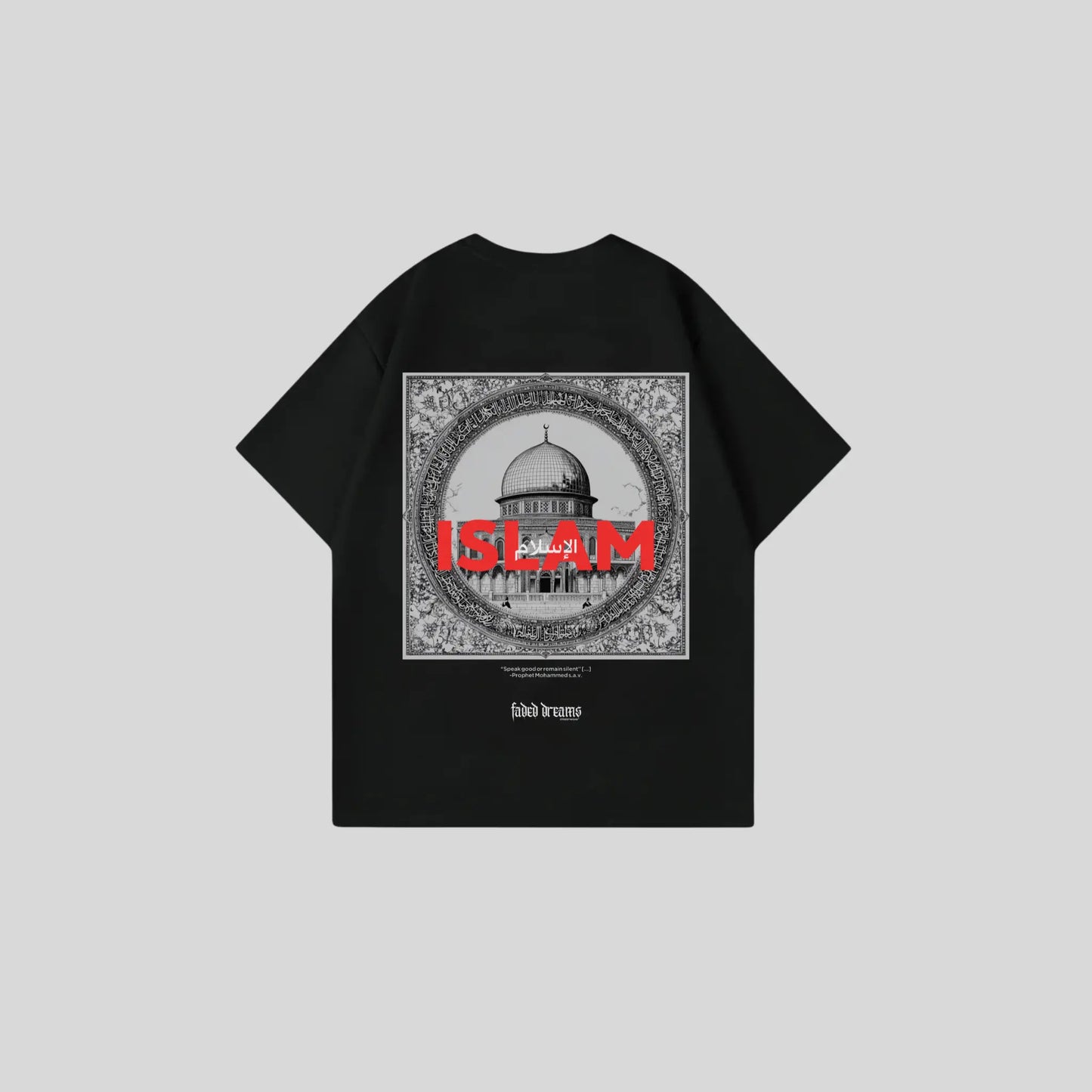 ISLAM 4 - Oversize Shirt BACKPRINT Printegy