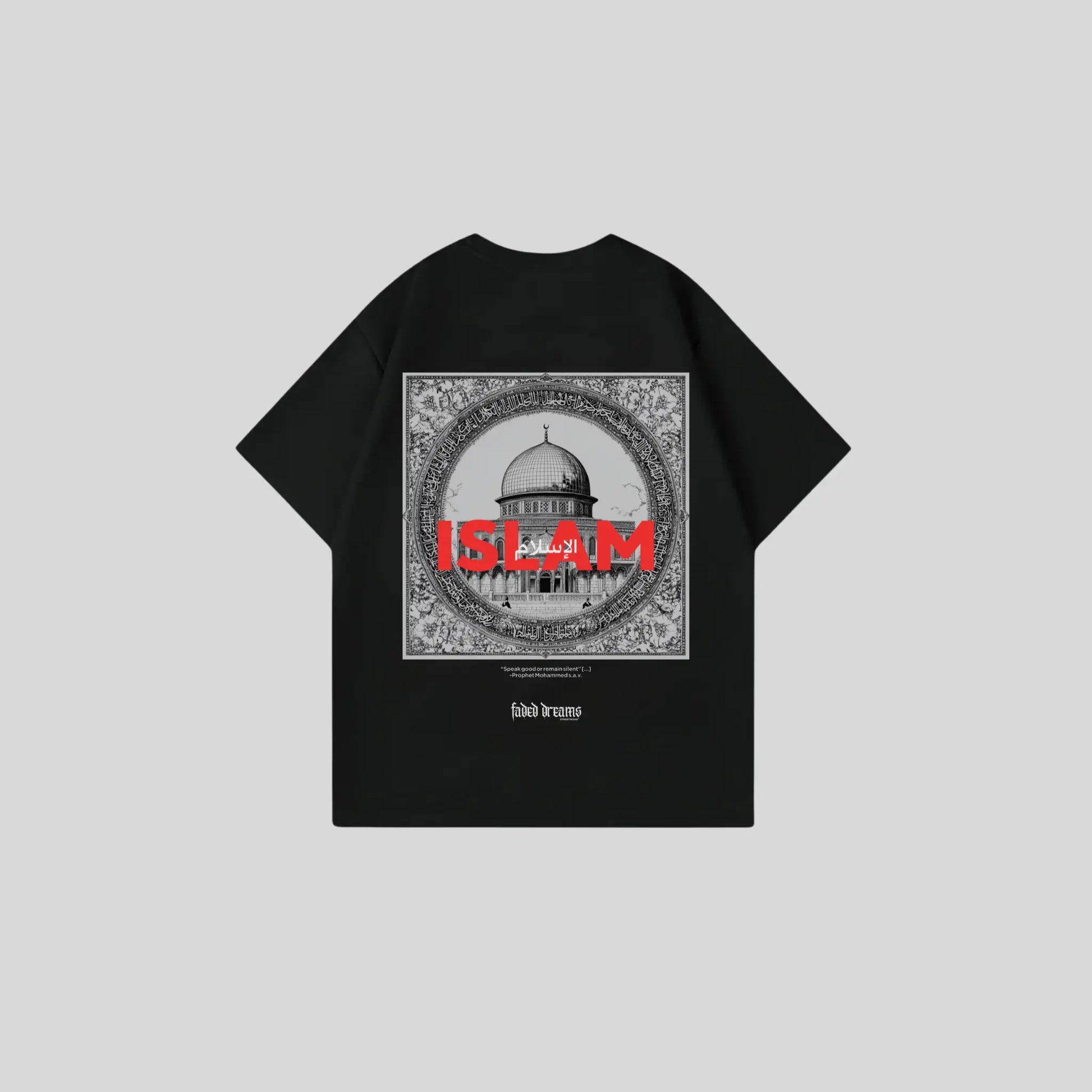 ISLAM 4 - Oversize Shirt BACKPRINT Printegy
