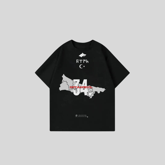 ISTANBUL 34 - Oversize Shirt Frontprint Printegy