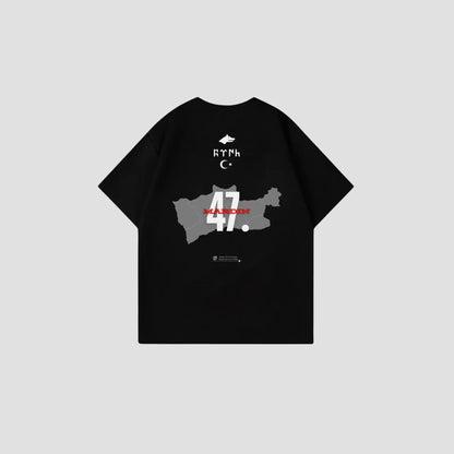MARDIN 47 - Oversize Shirt Backprint Printegy