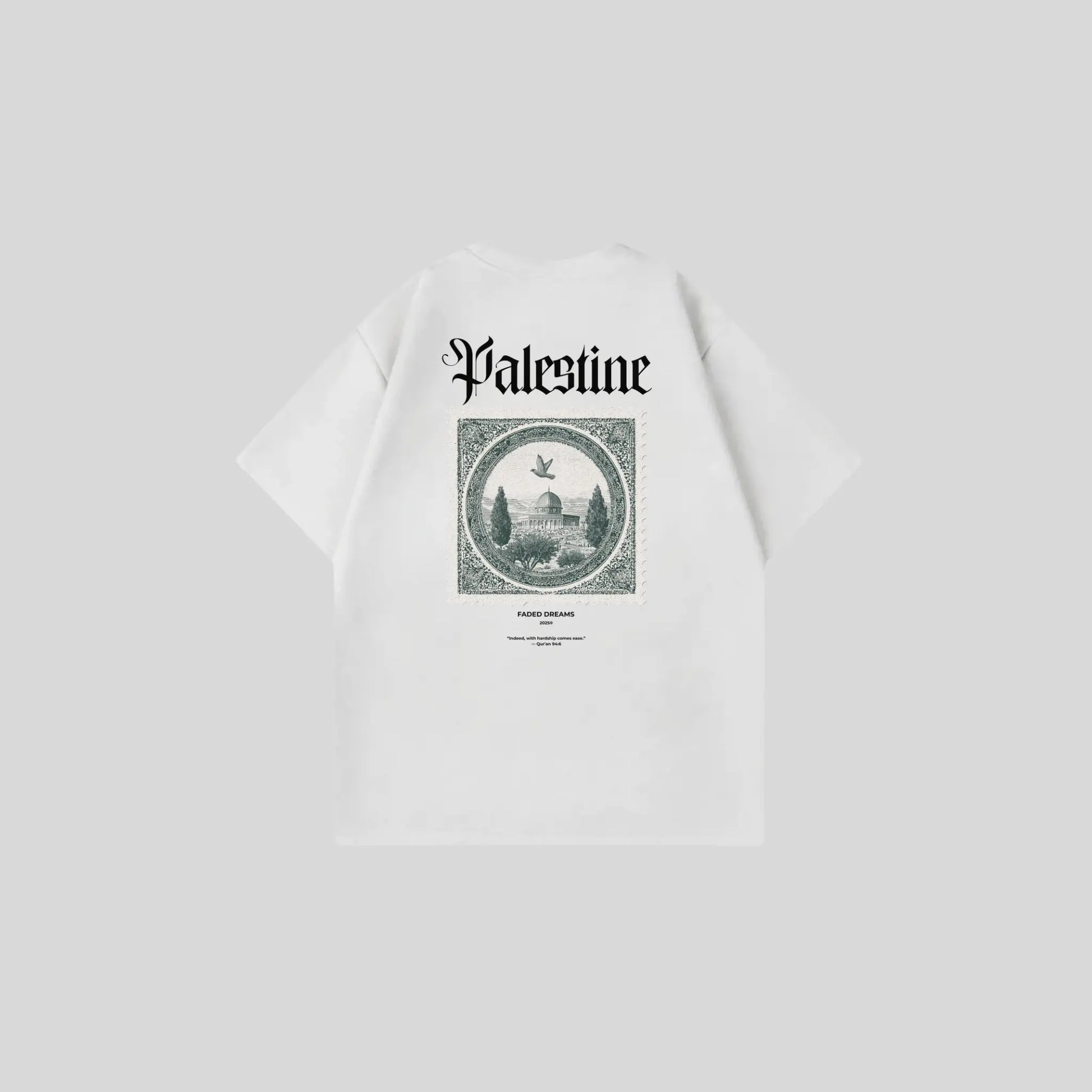 PALESTINE 2 - Oversize Shirt Backprint Printegy