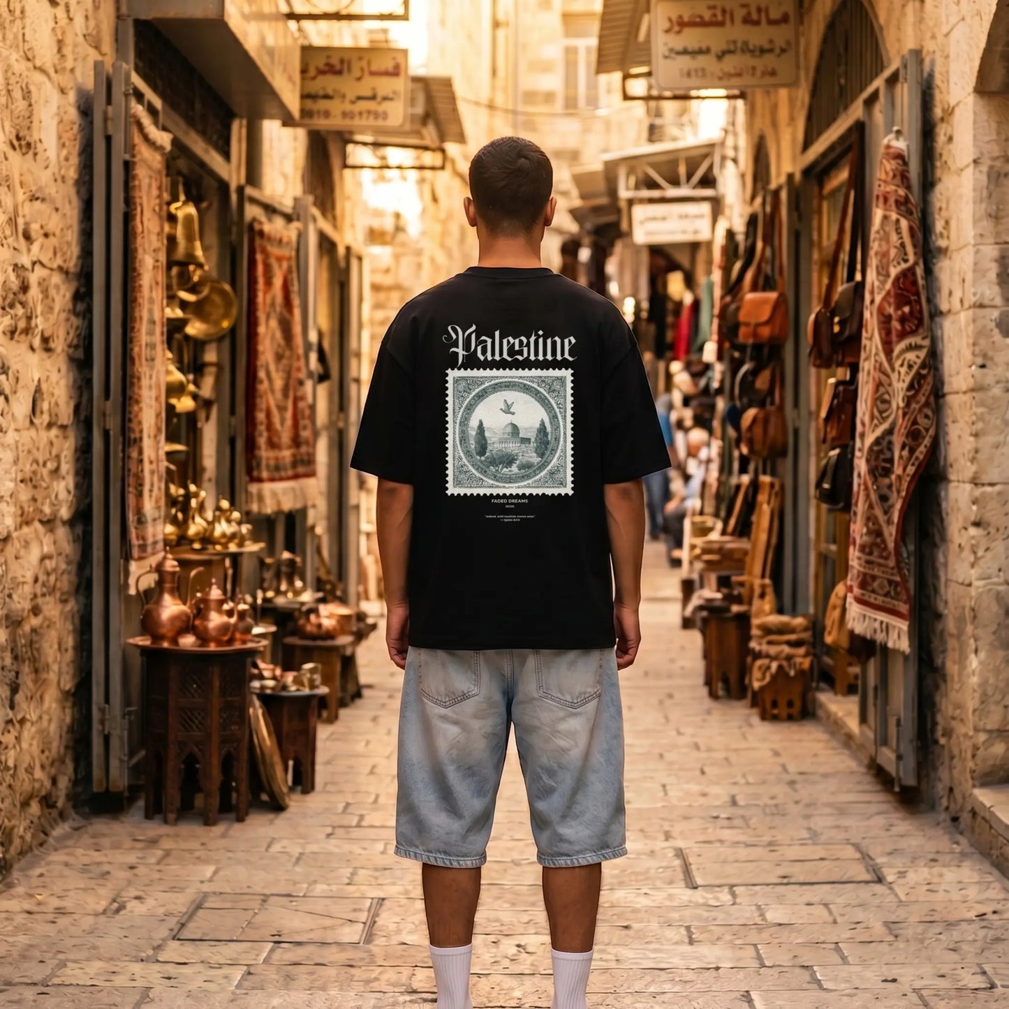 PALESTINE 2 - Oversize Shirt Backprint Printegy