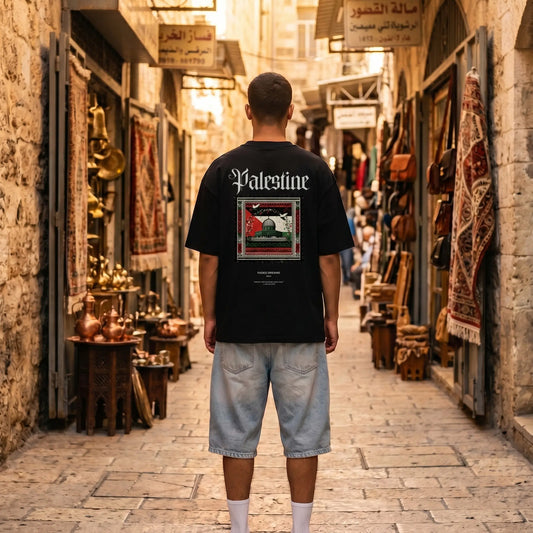 PALESTINE 3 - Oversize Shirt Backprint Printegy