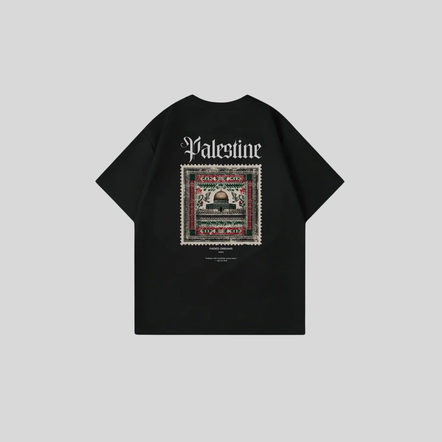 PALESTINE - Oversize Shirt Backprint Printegy