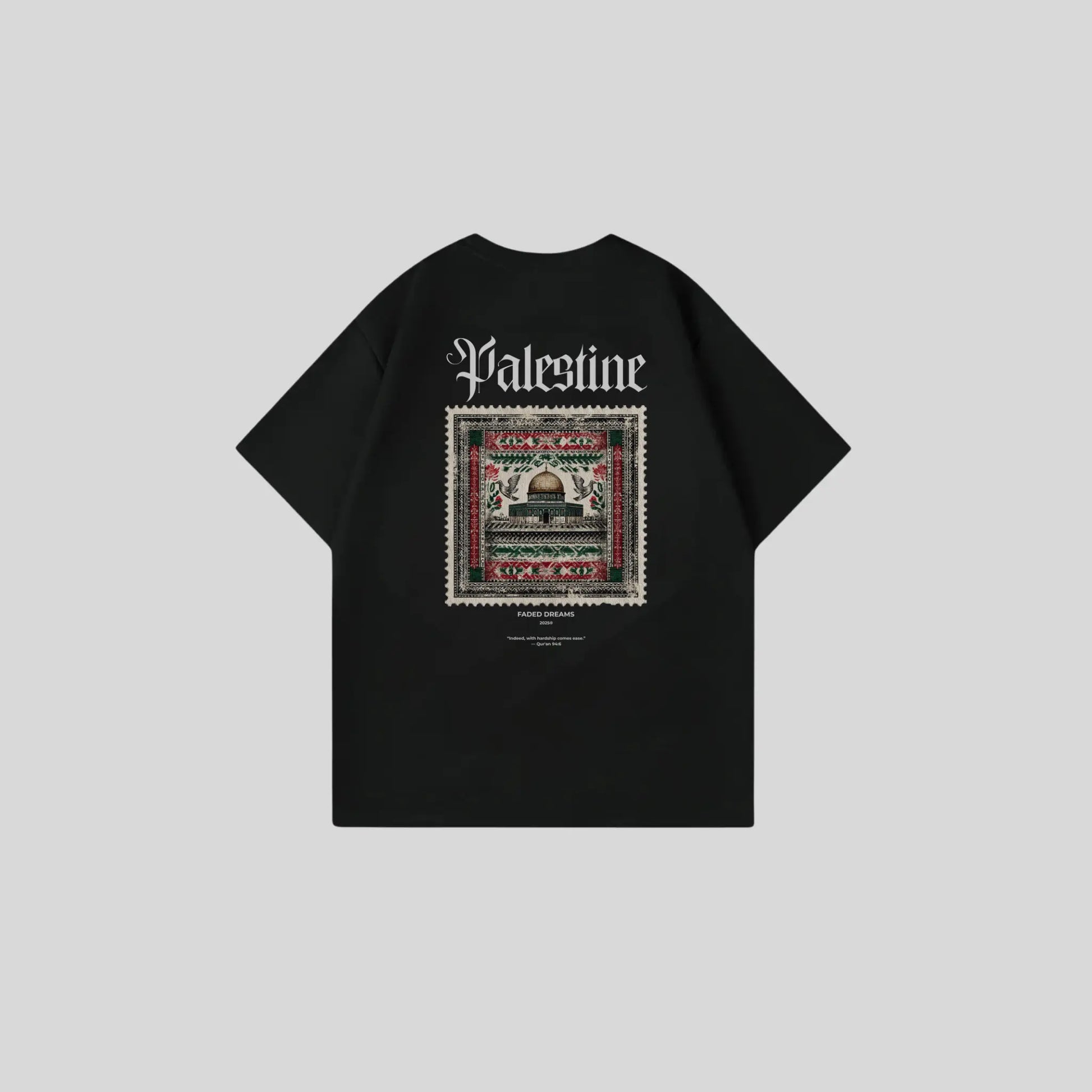 PALESTINE - Oversize Shirt Backprint Printegy