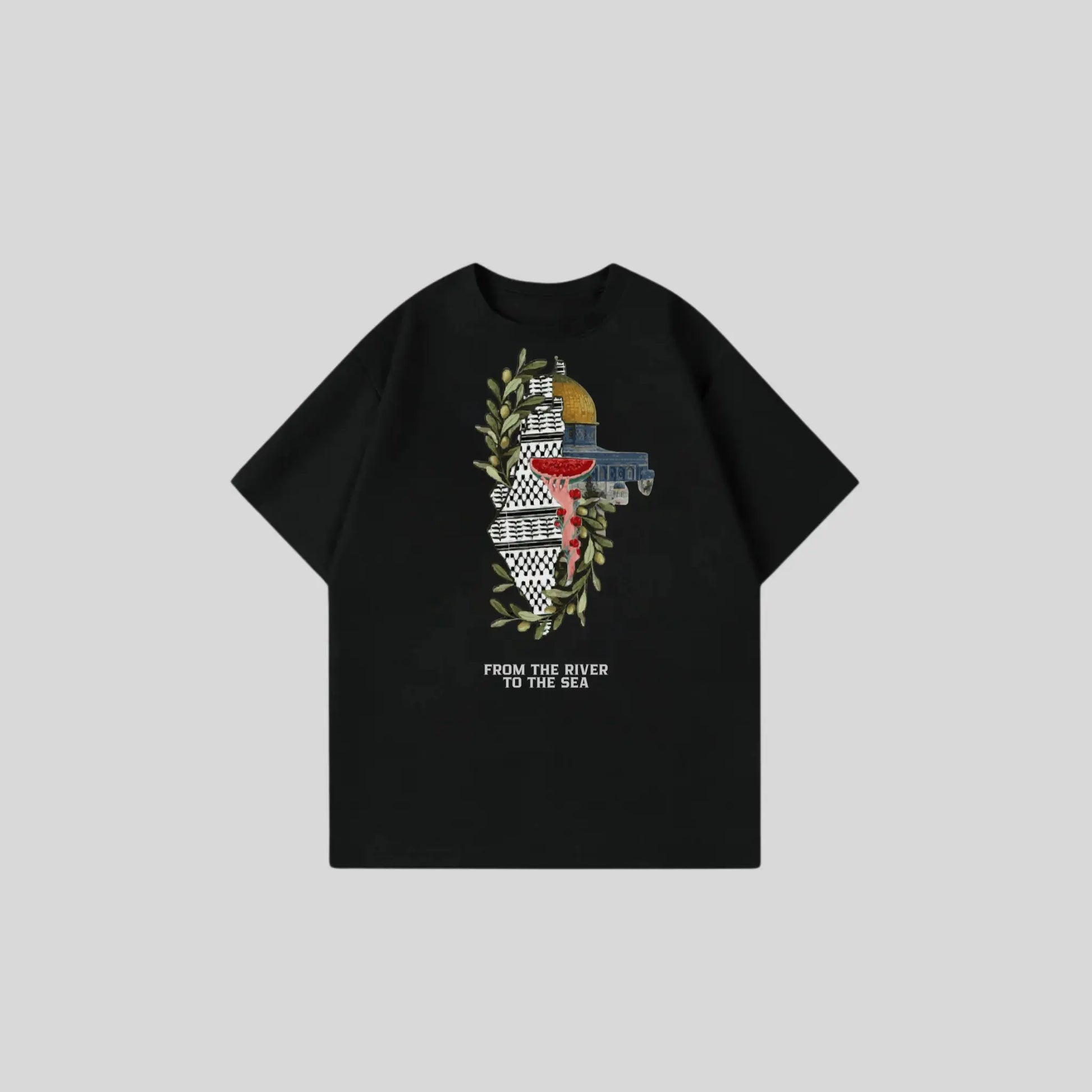 RIVER TO THE SEA - Oversize Shirt Printegy
