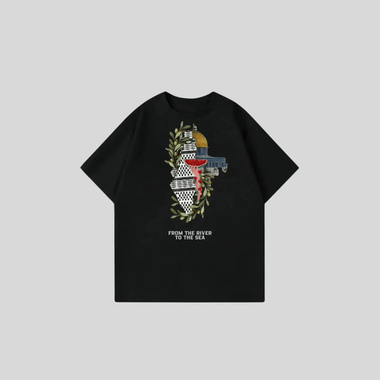 RIVER TO THE SEA - Oversize Shirt Printegy