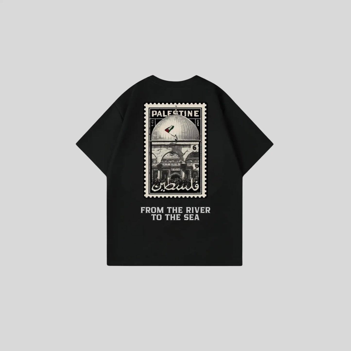 RIVER TO THE SEA - Oversize Shirt Backprint Printegy