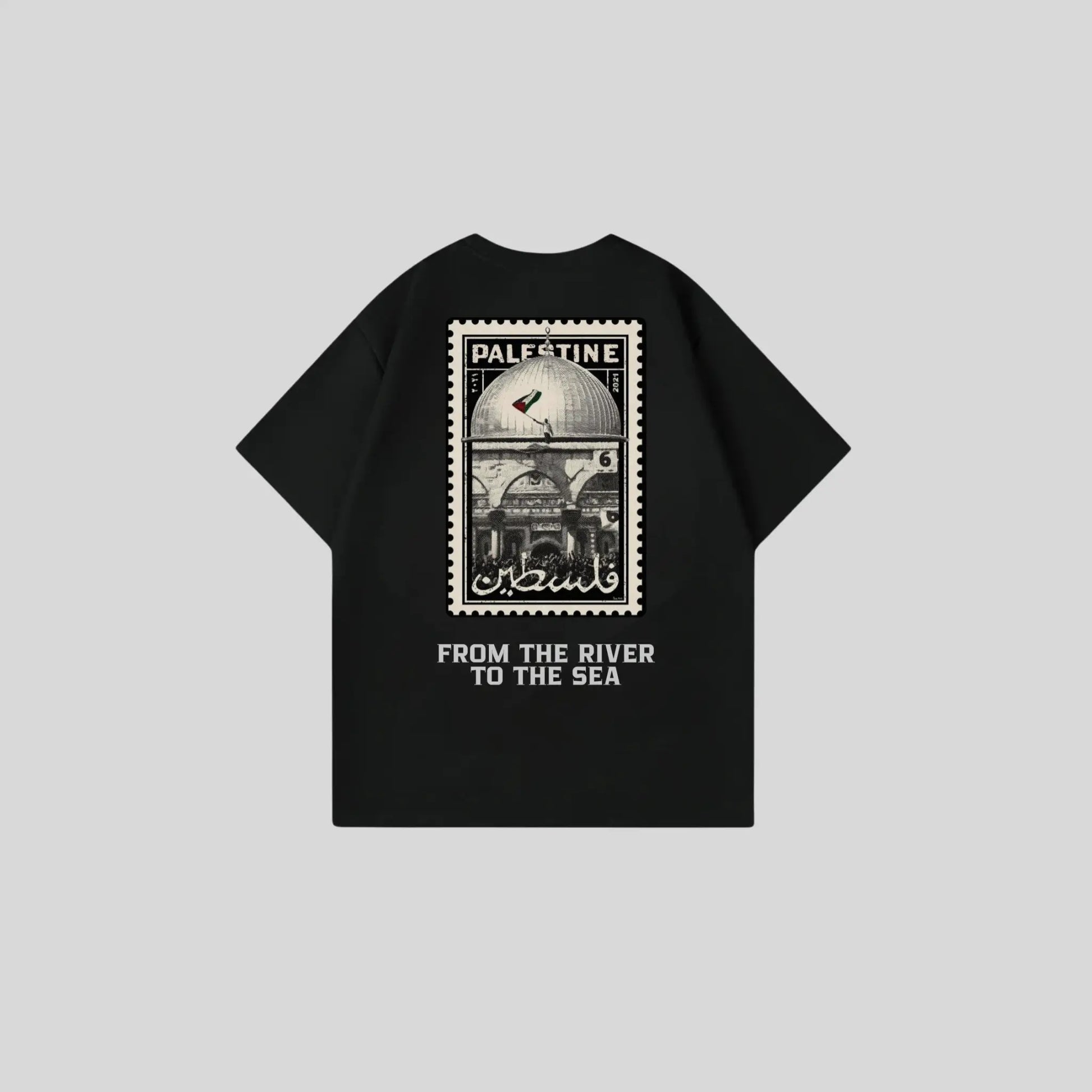 RIVER TO THE SEA - Oversize Shirt Backprint Printegy