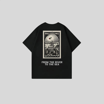 RIVER TO THE SEA - Oversize Shirt Backprint Printegy