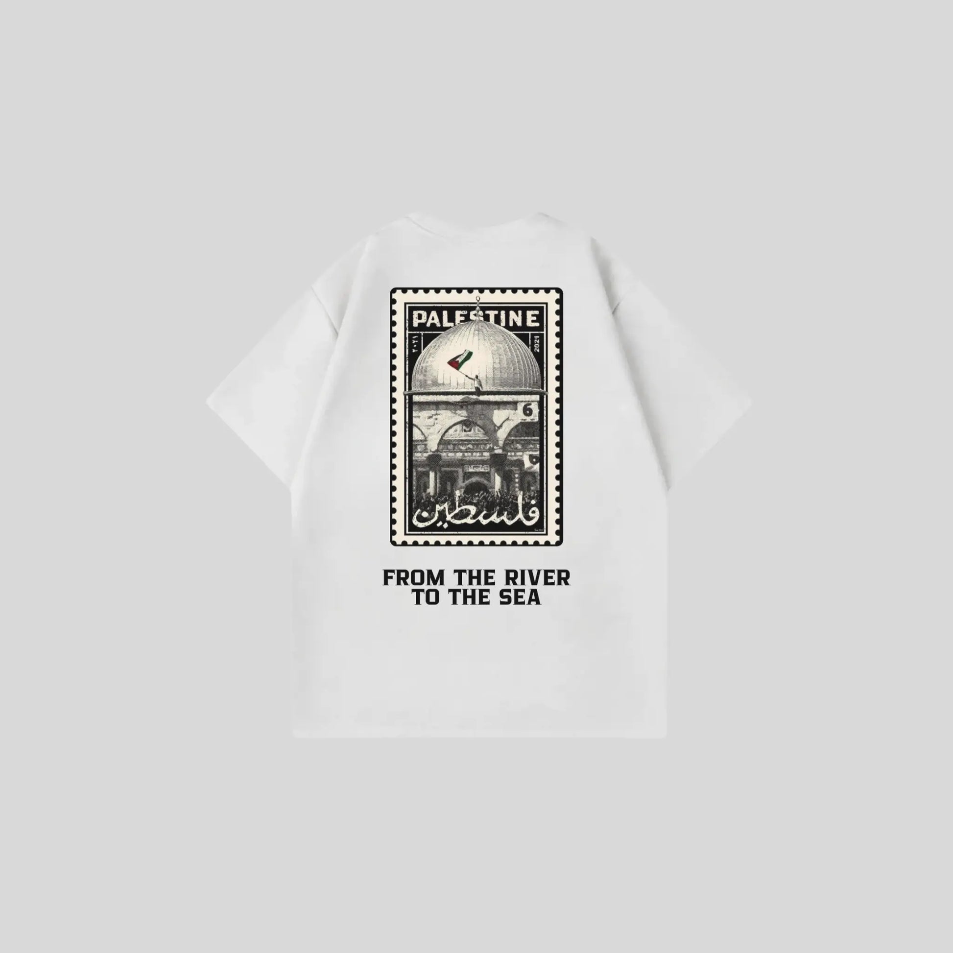 RIVER TO THE SEA - Oversize Shirt Backprint Printegy