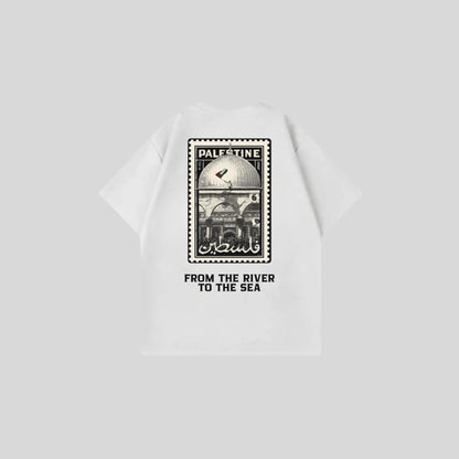 RIVER TO THE SEA - Oversize Shirt Backprint Printegy