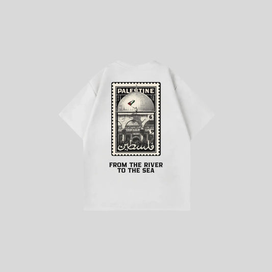 RIVER TO THE SEA - Oversize Shirt Backprint Printegy