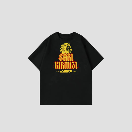 SARI KIRMIZI - Oversize Shirt Printegy