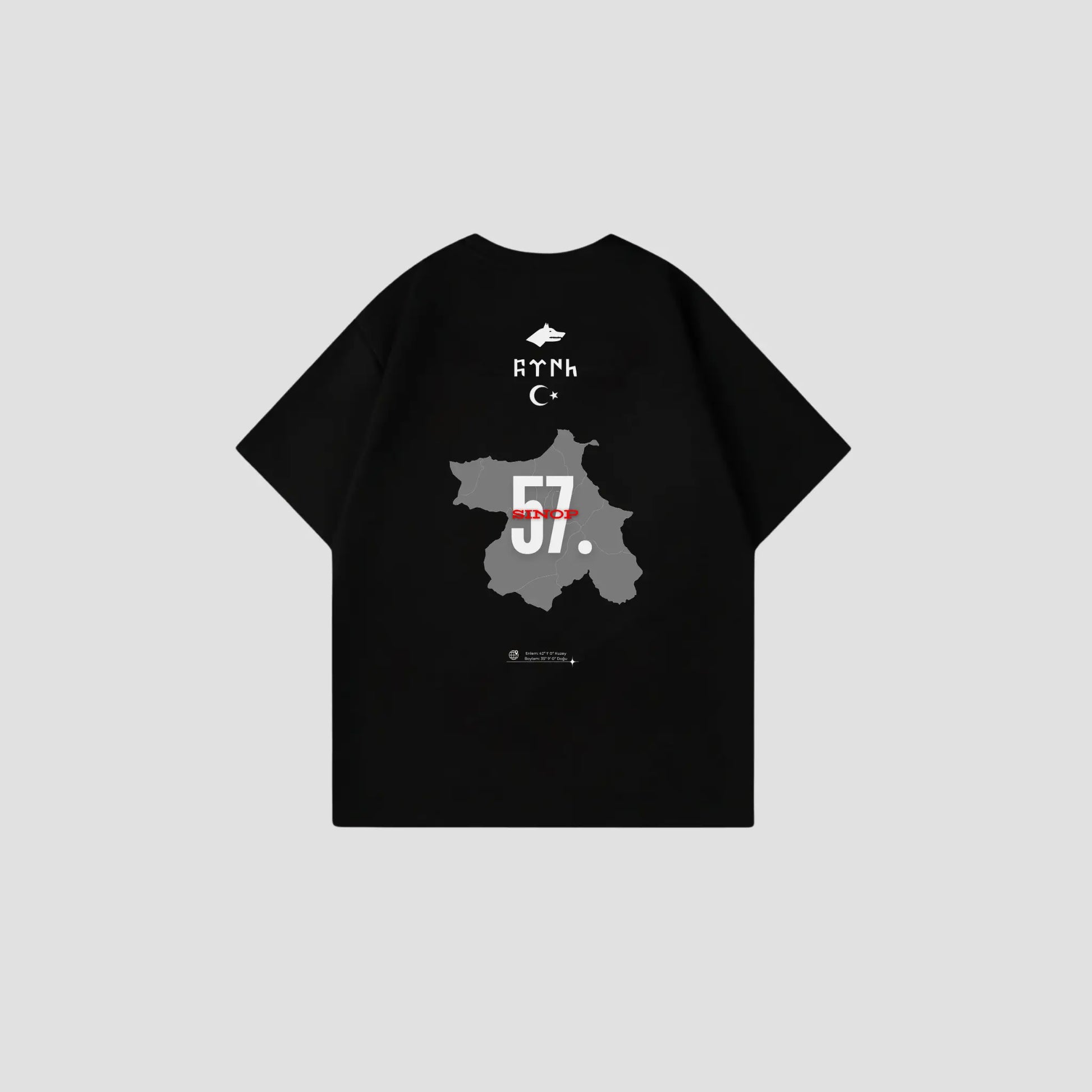 SINOP 57 - Oversize Shirt Backprint Printegy