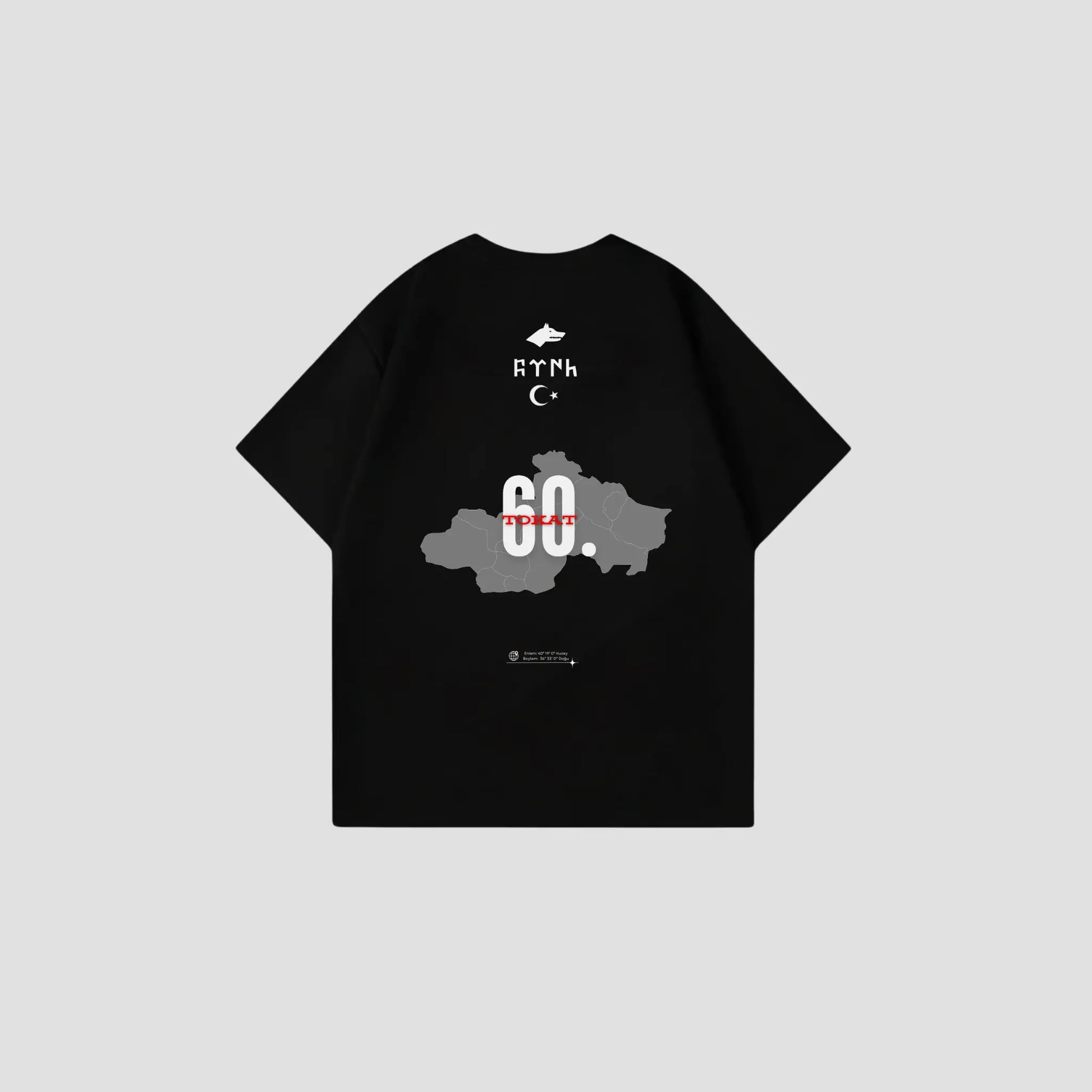 TOKAT 60 - Oversize Shirt Backprint Printegy