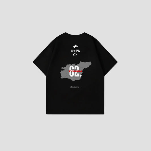 TUNCELI 62 - Oversize Shirt Backprint Printegy