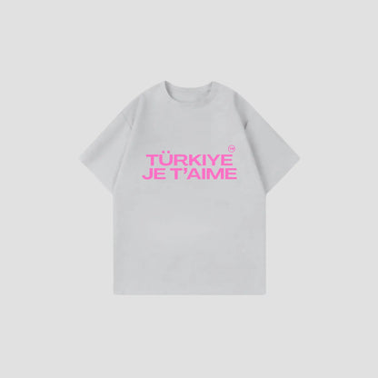 TÜRKIYE JE T´AIME - Oversize Shirt Printegy