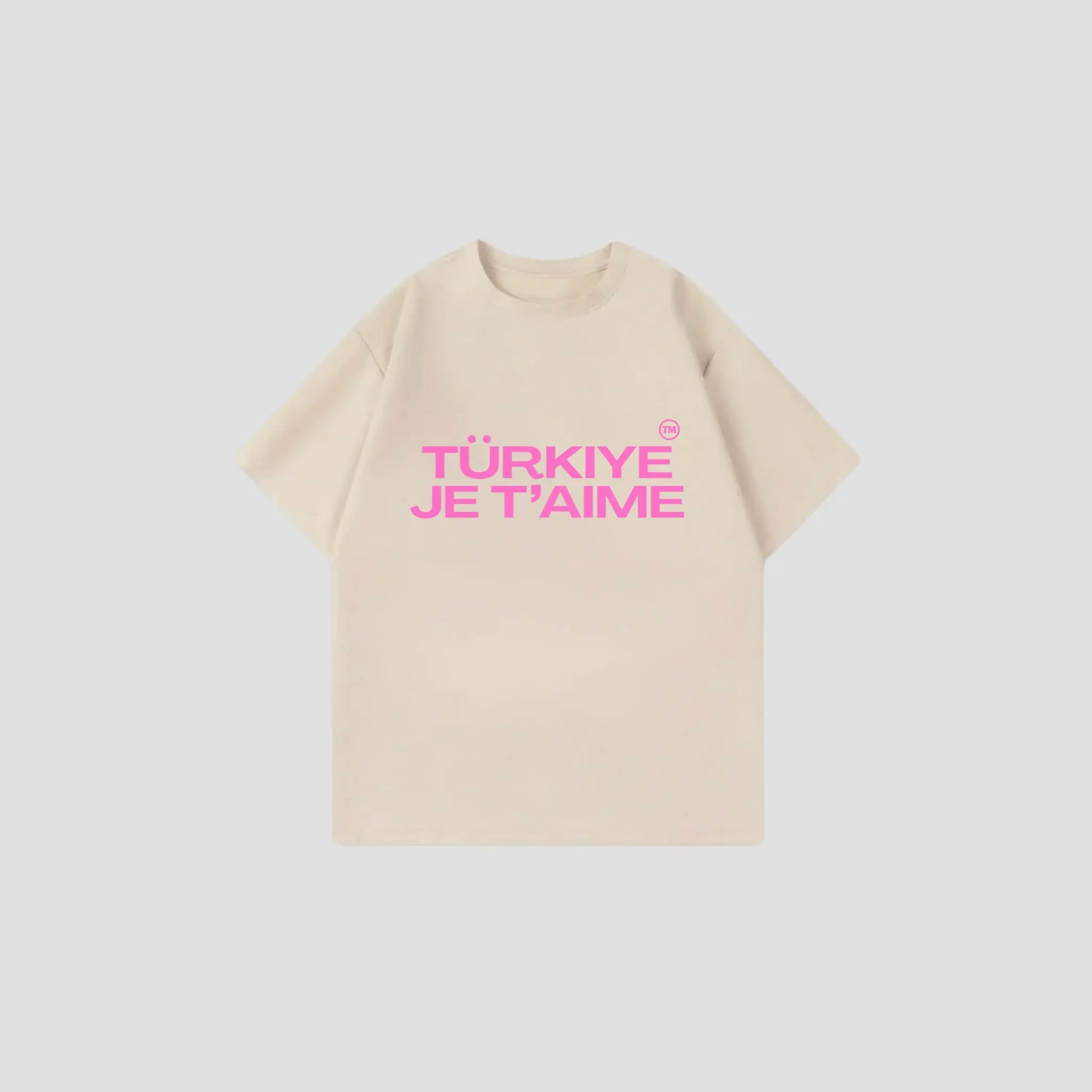 TÜRKIYE JE T´AIME - Oversize Shirt Printegy