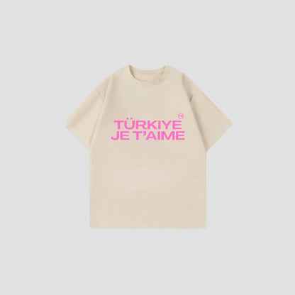 TÜRKIYE JE T´AIME - Oversize Shirt Printegy
