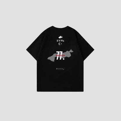 YALOVA 77 - Oversize Shirt Backprint Printegy