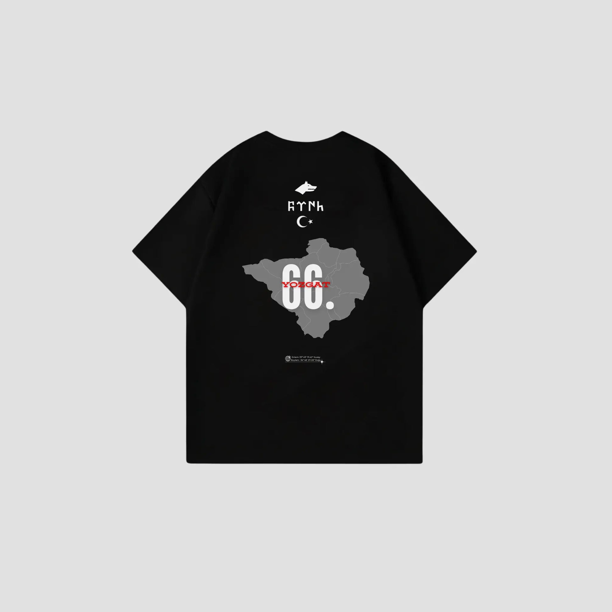 YOZGAT 66 - Oversize Shirt Backprint Printegy