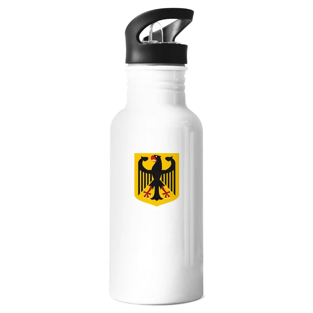 GERMAN - Edelstahl Trinkflasche 600ml Printegy