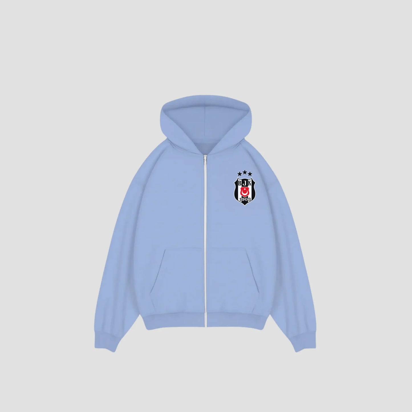 BESIKTAS - Oversized Zipper Printegy