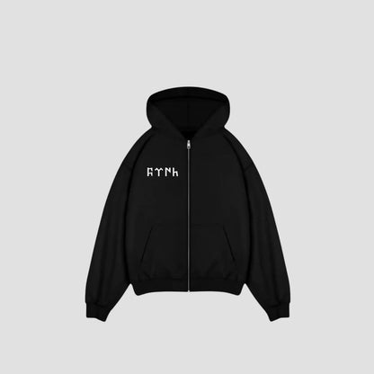 GÖKTÜRK - Oversize Zipper Printegy